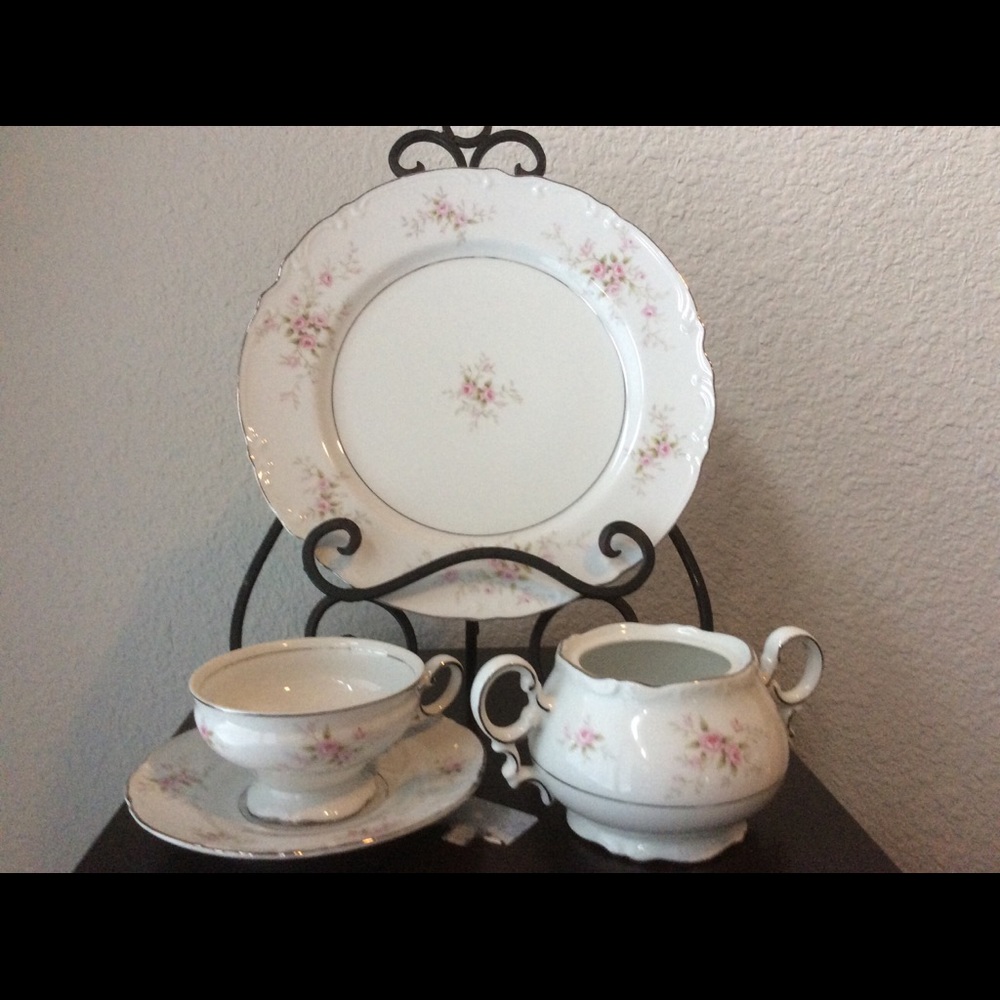 COPY - Mikasa Versailles Embosed 9344 Vtg